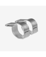 Lightforce LFBC65CP Polished Bar Clamps to suit 56mm and 65mm Diameter Bars (Pair)